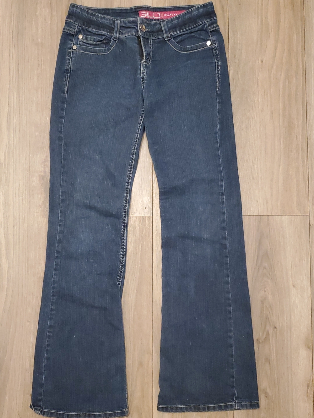 GLO jeans Dark Blue Wide-Leg Jeans